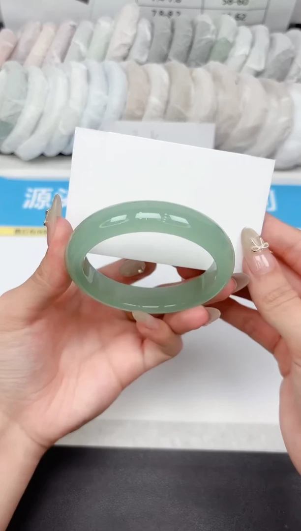 石英质玉手镯未镶嵌V29-56.3