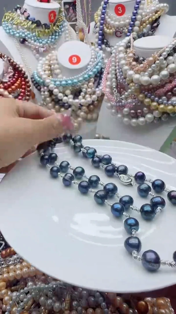 淡水珍珠未镶嵌颈饰1