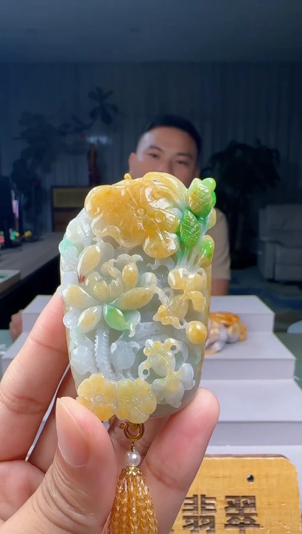 吊坠(赠链)合金翡翠XM@@960Q3J20782