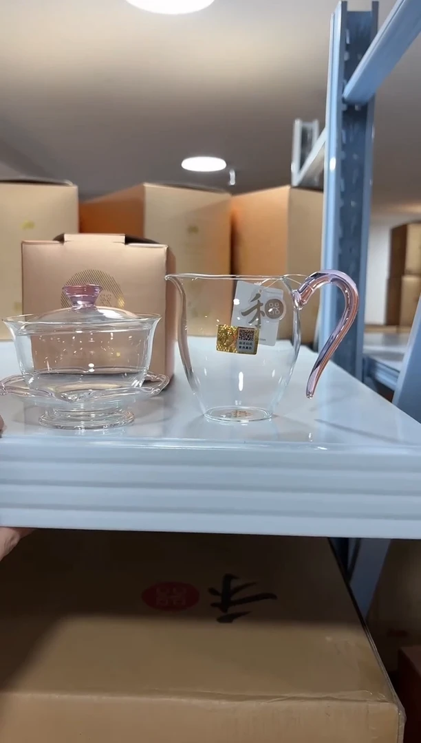 【闪购商品】禾器怡然浅粉+禾器沁莲盖碗浅粉