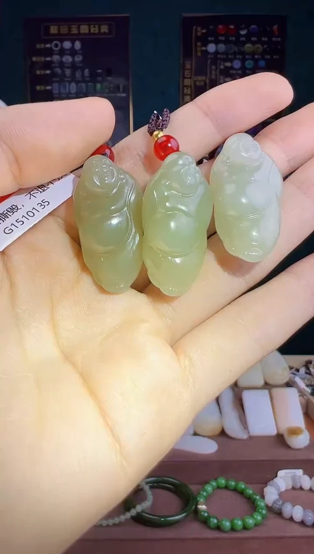 【闪购商品】和田玉颈饰未镶嵌ZZ 拍一发一 多样性发货