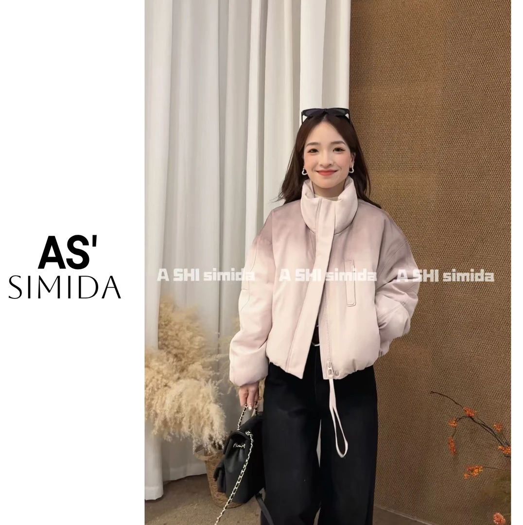 SIMIDA诗觅 韩系定制渐变粉新国标90羽绒服外套【不建议机洗】