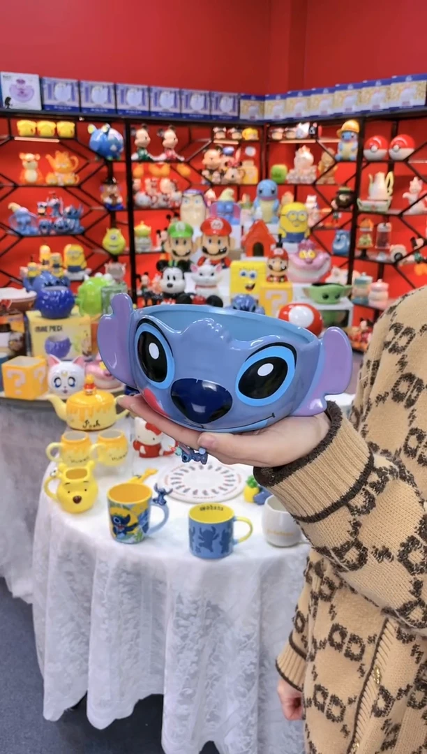 【闪购商品】1@@史迪奇水果沙拉碗