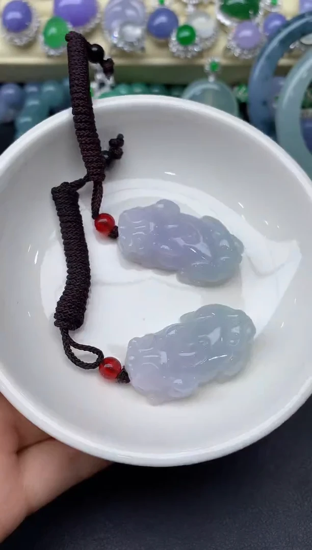 颈饰未镶嵌翡翠157-雪姐翡翠天天见