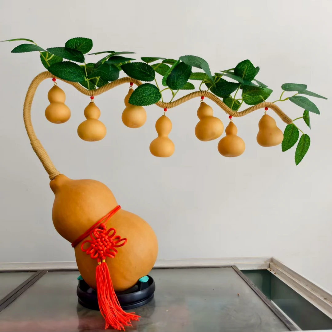 （葫芦娃注：瑕疵包含色差硌印风裂生长纹）家居摆件工艺品装饰品