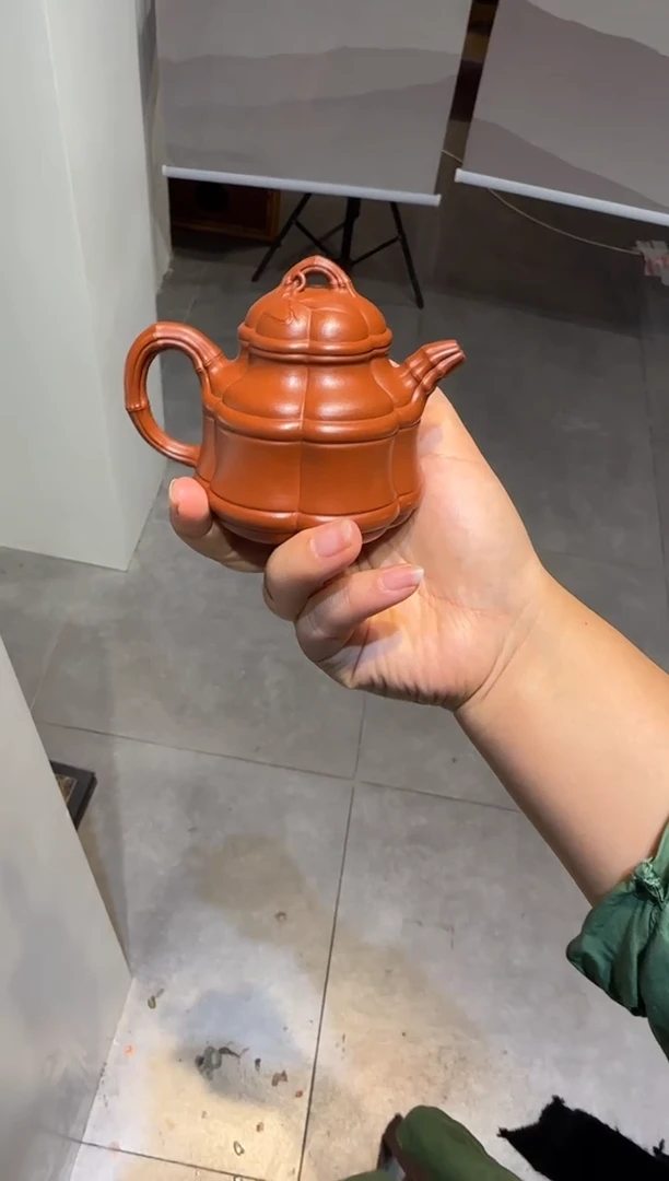 茶壶紫砂?****?海棠竹鼎