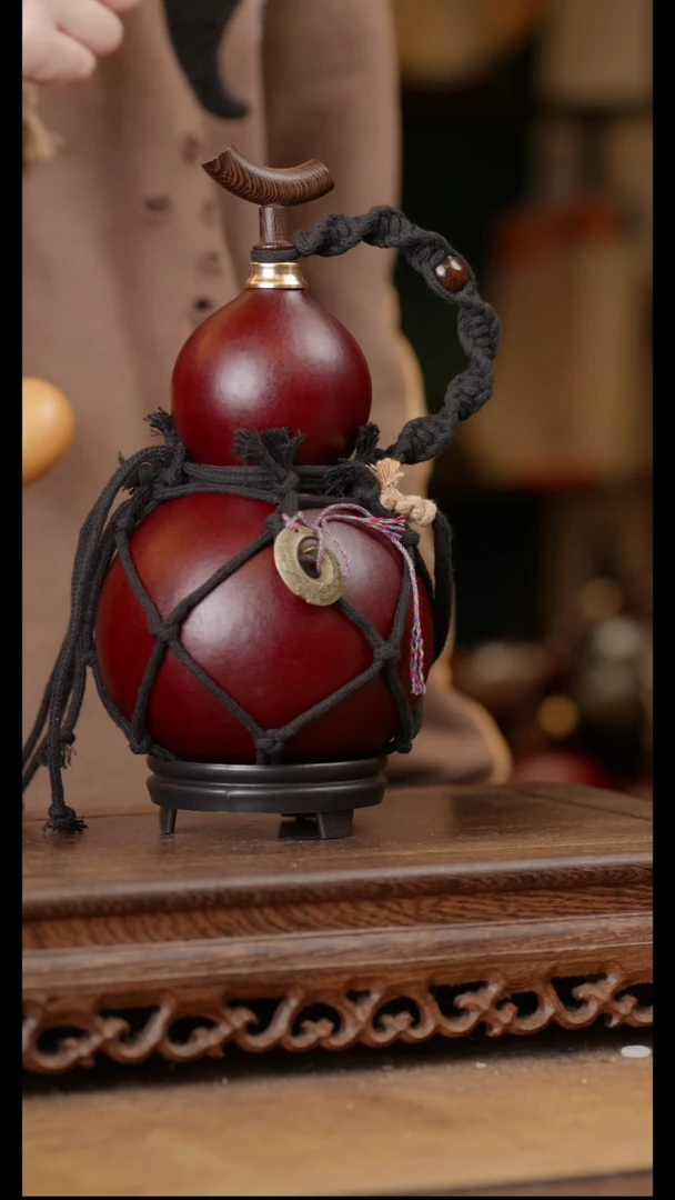 41号精品天然大漆酒葫芦一物一拍~