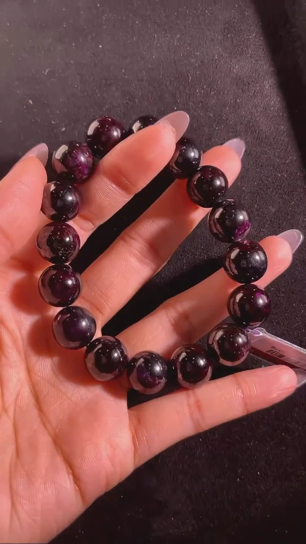 苏纪石（舒俱来）未镶嵌手串（多样性发一）南非舒俱来老矿