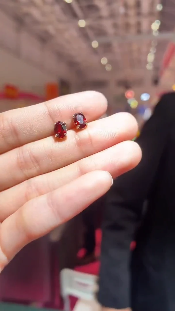银S925镶嵌其他石榴石（扎德严选）