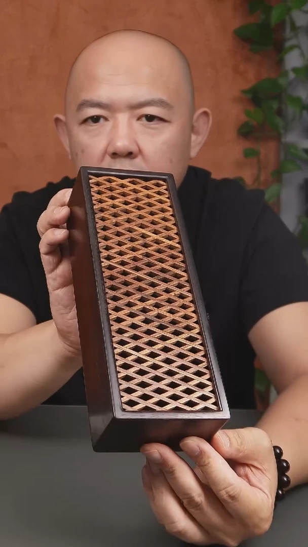 小叶紫檀印度小叶紫檀配黄花梨首饰盒