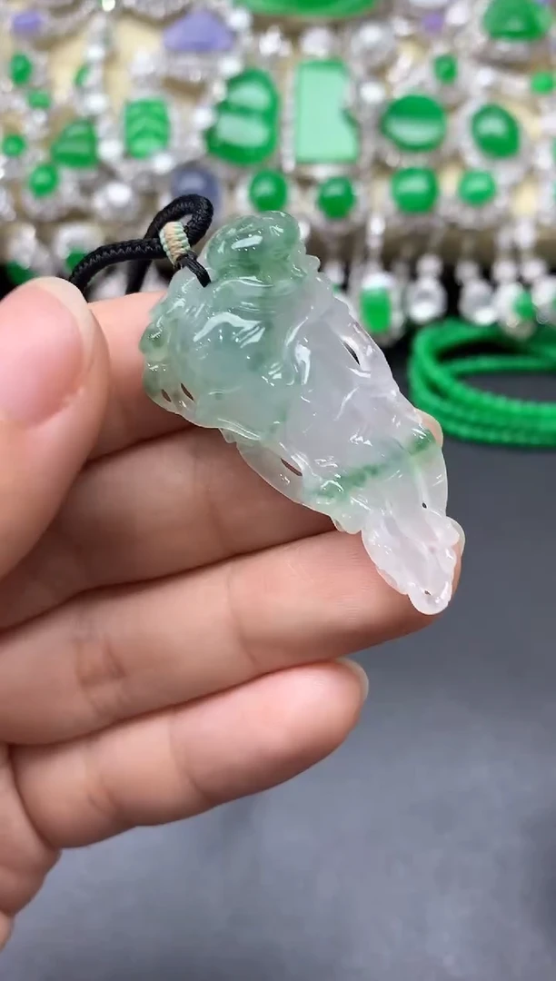 颈饰未镶嵌翡翠269-中国好珍宝