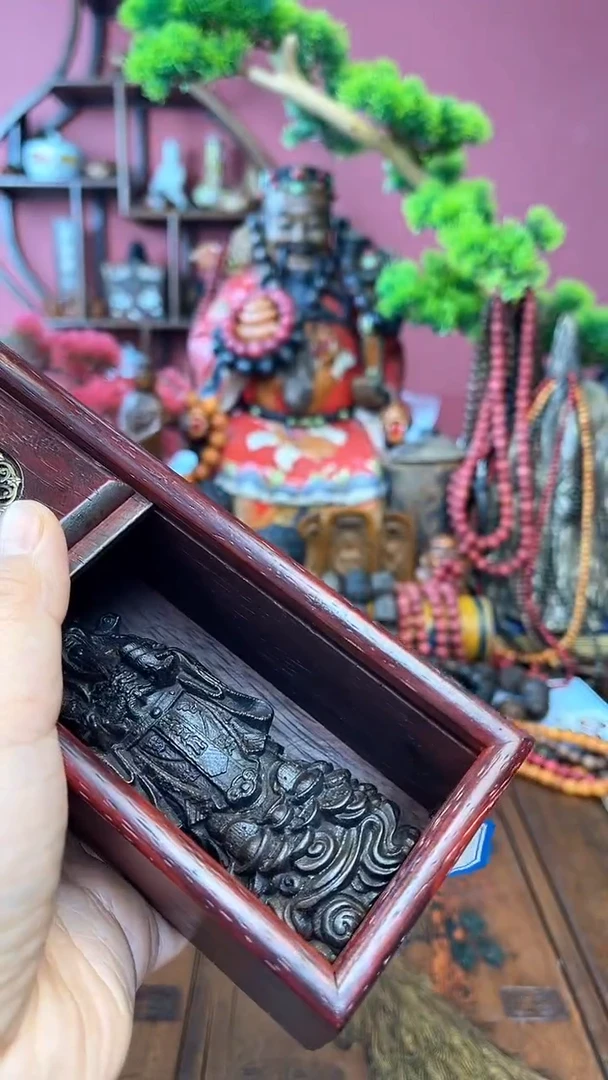【闪购商品】木盒+串-22高财爷摆件妍妍批发