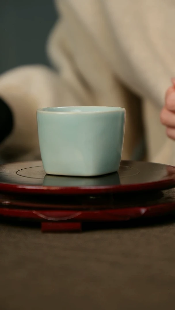 全品 天圆地方 支钉烧 仿古釉