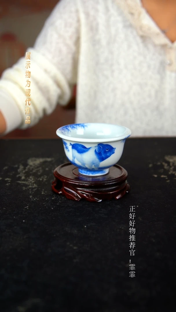 摆件景德镇纯手绘