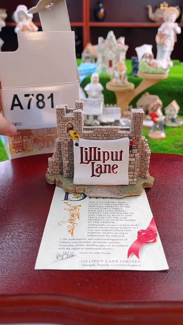 【闪购商品】紫砂茶宠Lilliput中古小房子781