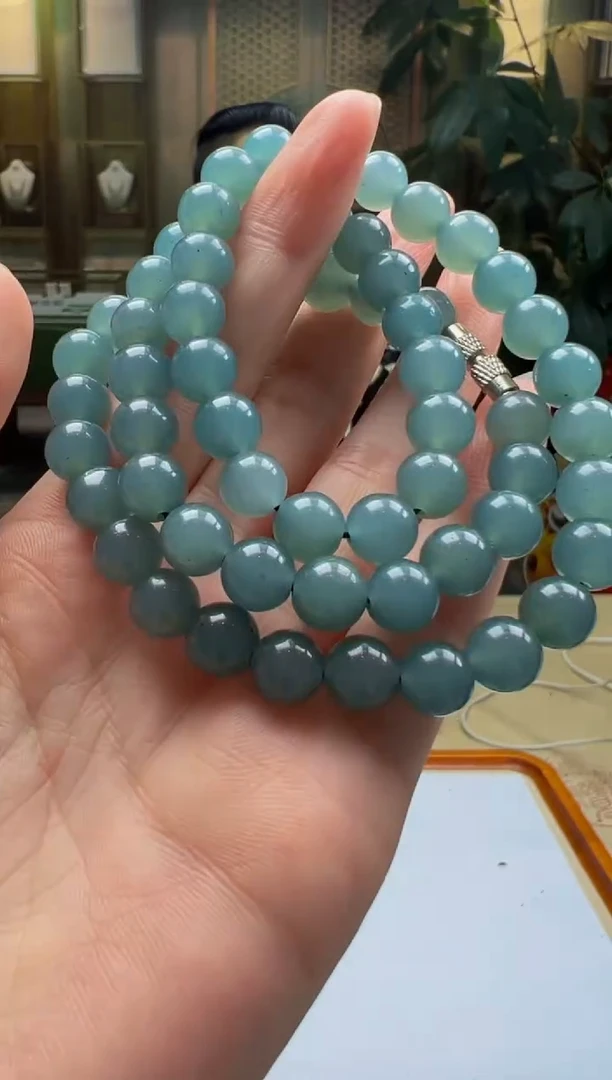 翡翠未镶嵌颈饰YY2025-7-7-17