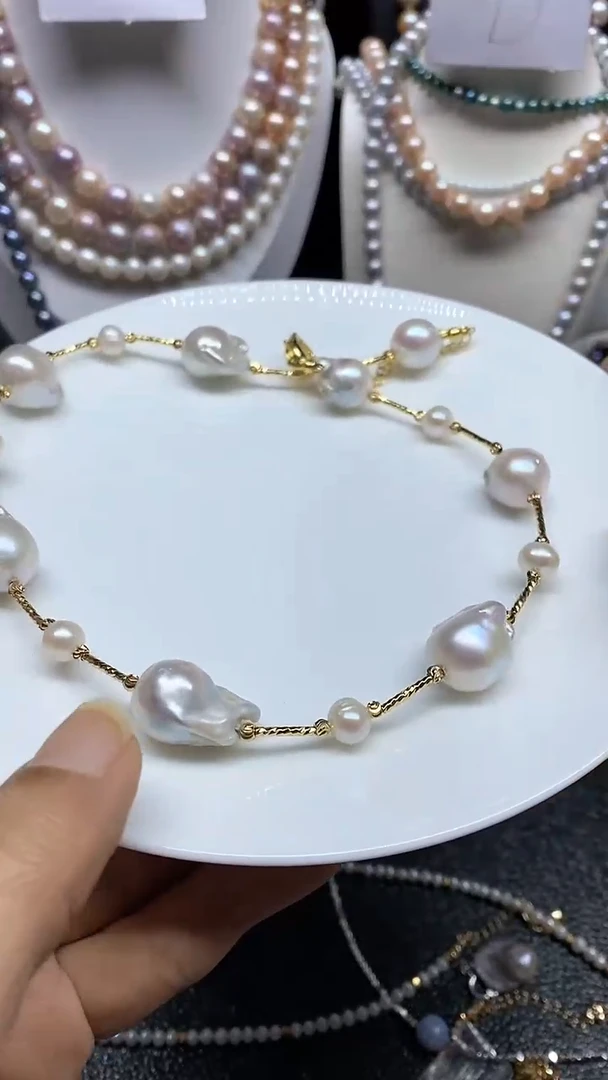 【闪购商品】淡水珍珠颈饰未镶嵌多人