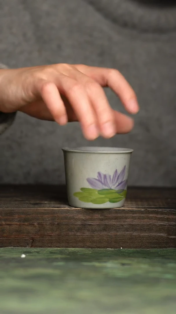 【闪购商品】杯青诗手工手绘瓷器