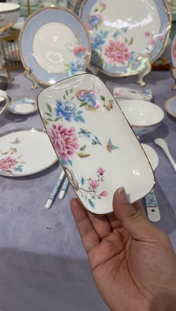 45%以上骨粉骨瓷6英寸毛巾碟