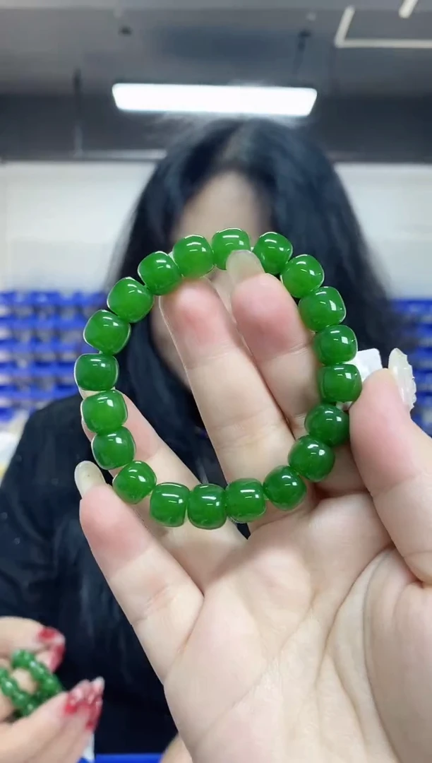 【闪购商品】和田玉手串未镶嵌多样性发其一颜色微差