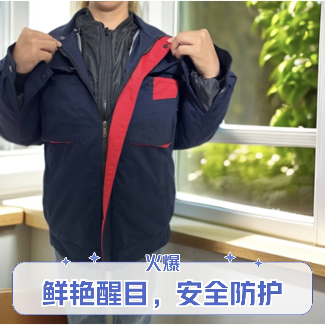 耐磨保暖活里活面短款夹克棉袄冬季劳保服