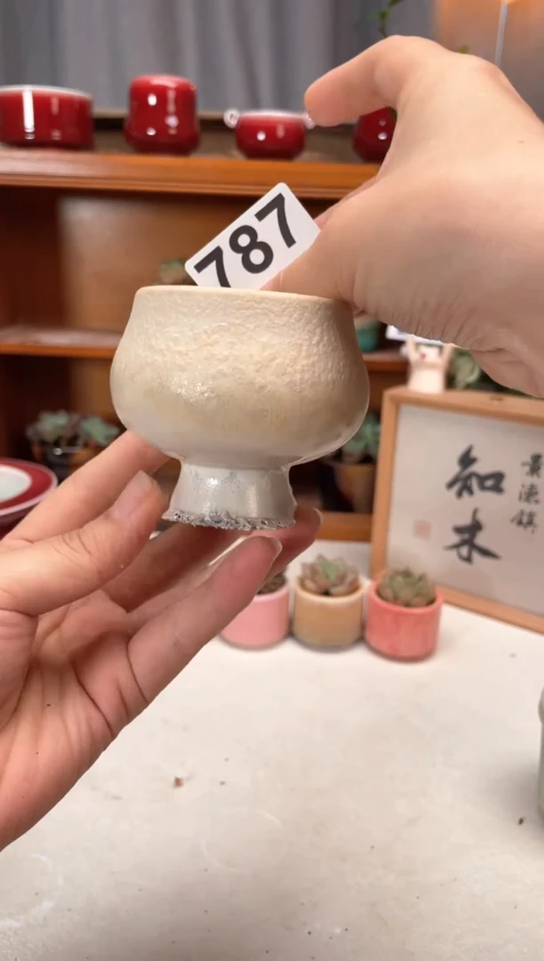 瓷片微瑕福利787小芳手工花盆