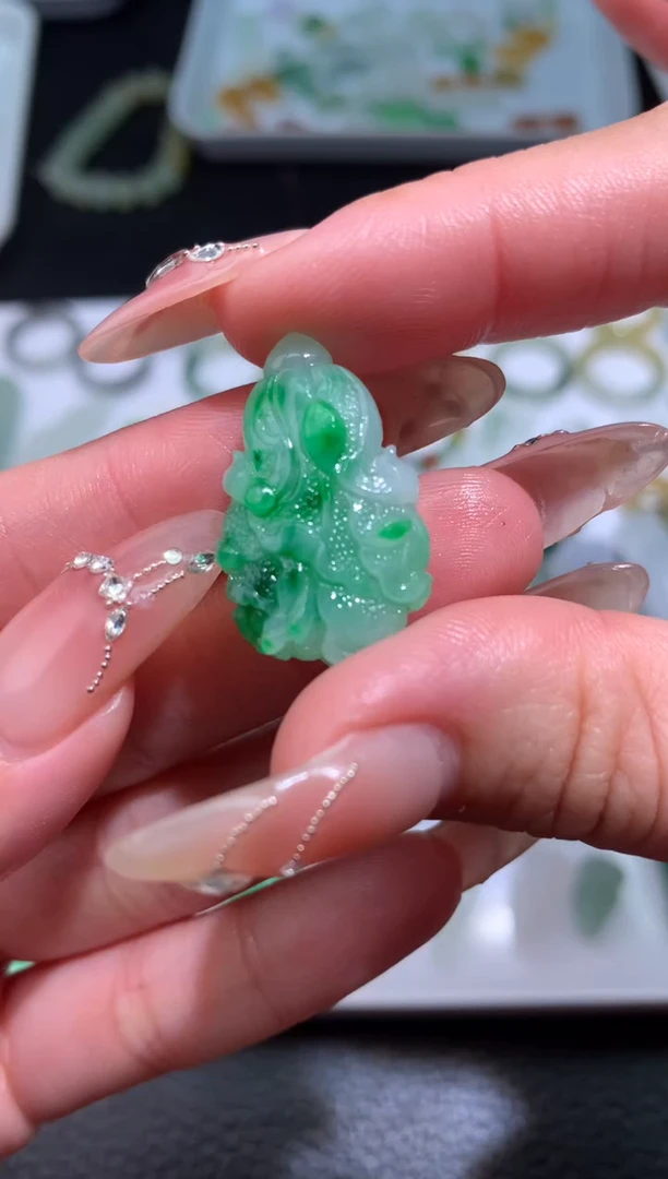 【闪购商品】定制翡翠未镶嵌白菜