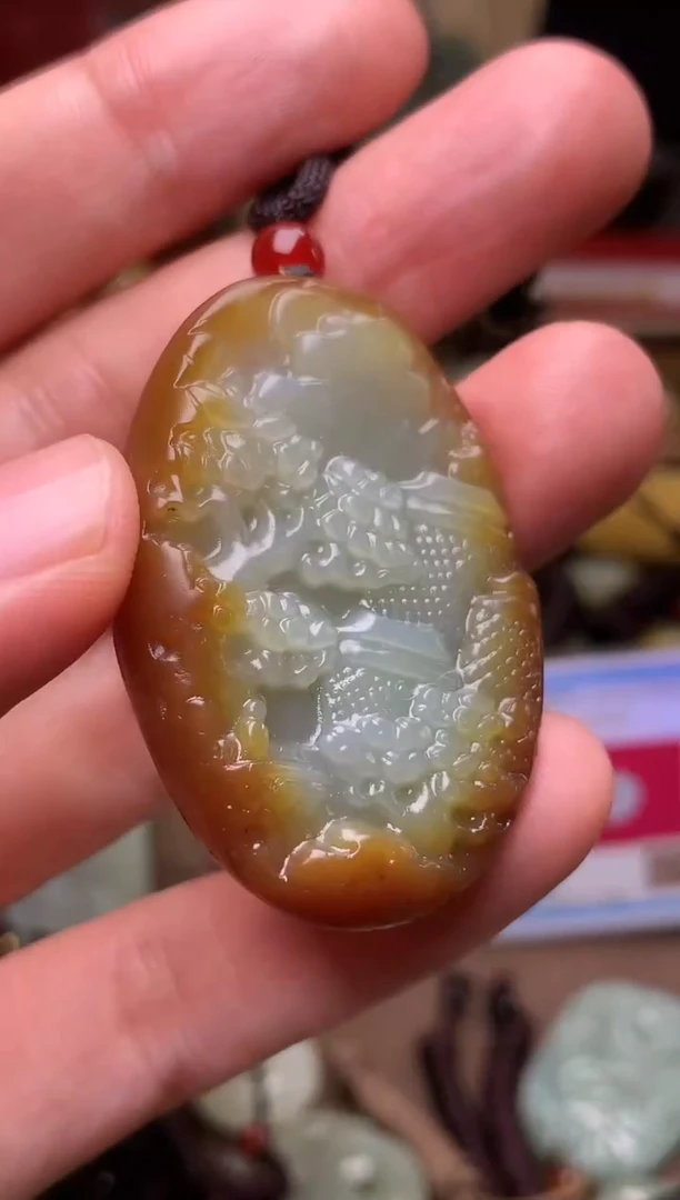 颈饰未镶嵌和田玉新疆料青海料清水和田玉吊坠