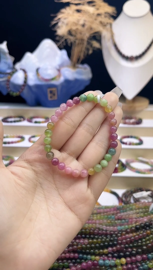 【闪购商品】碧玺/未镶嵌6mm+碧玺单圈多样性发货