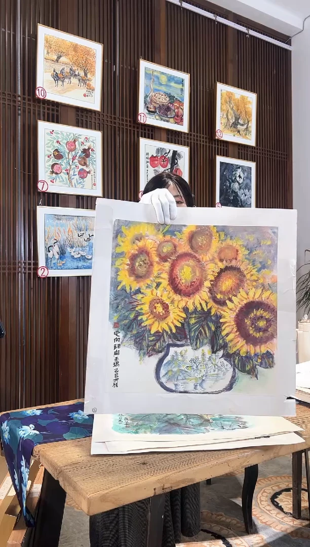 版画耿玉琨名章限量版画S