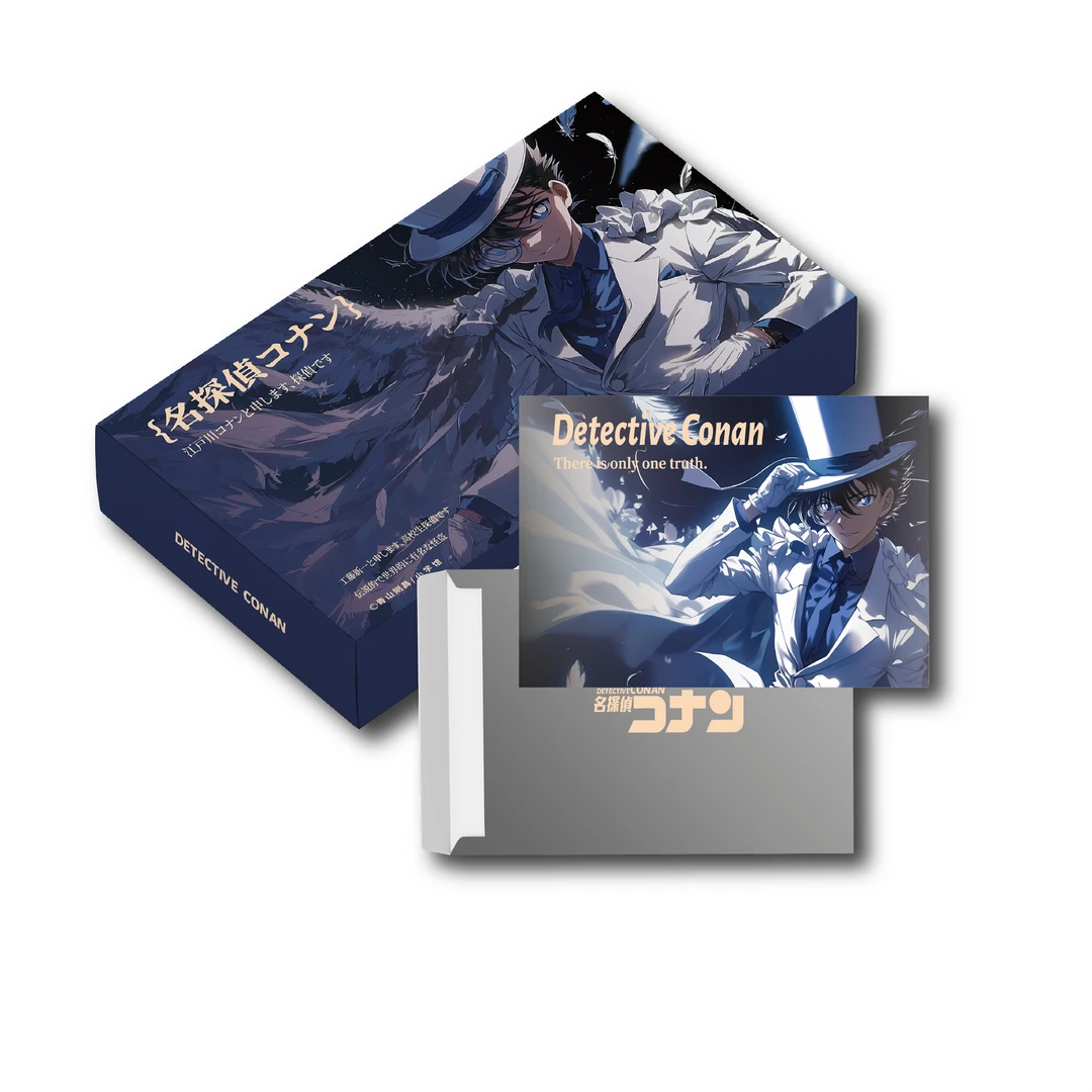 【拆包】羽米文创 名侦探柯南系列色纸 第二弹二创动漫周边收藏卡牌