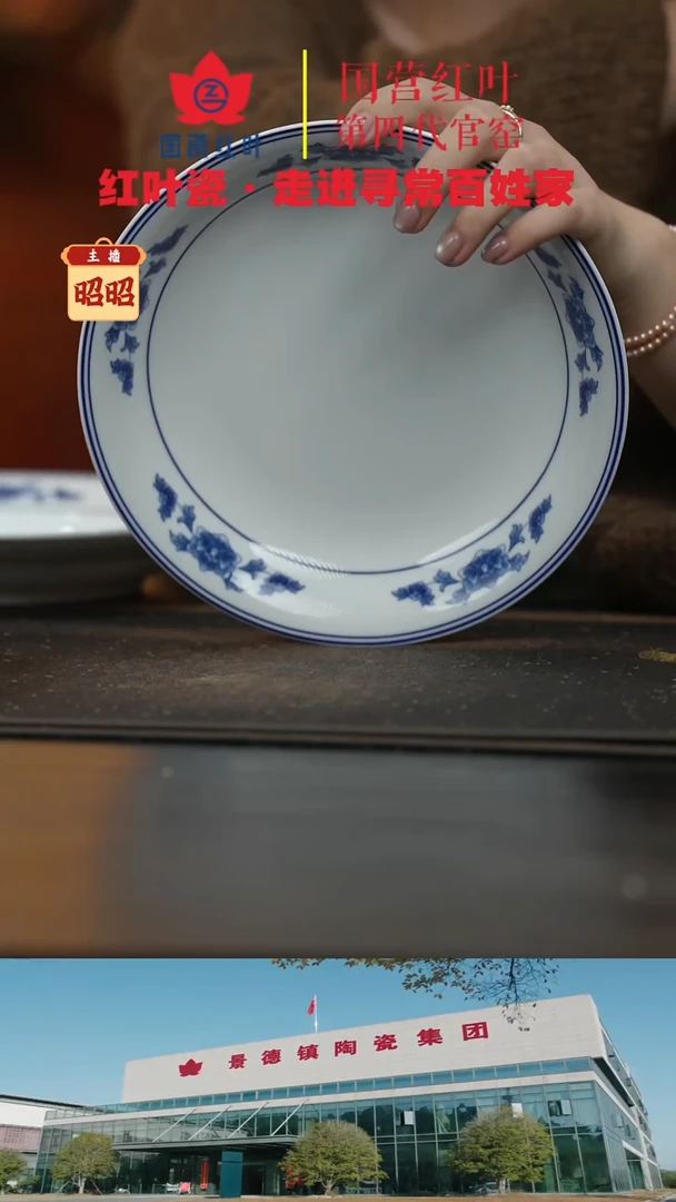 陶瓷1个正价8英寸清游呙盘-天香翡翠