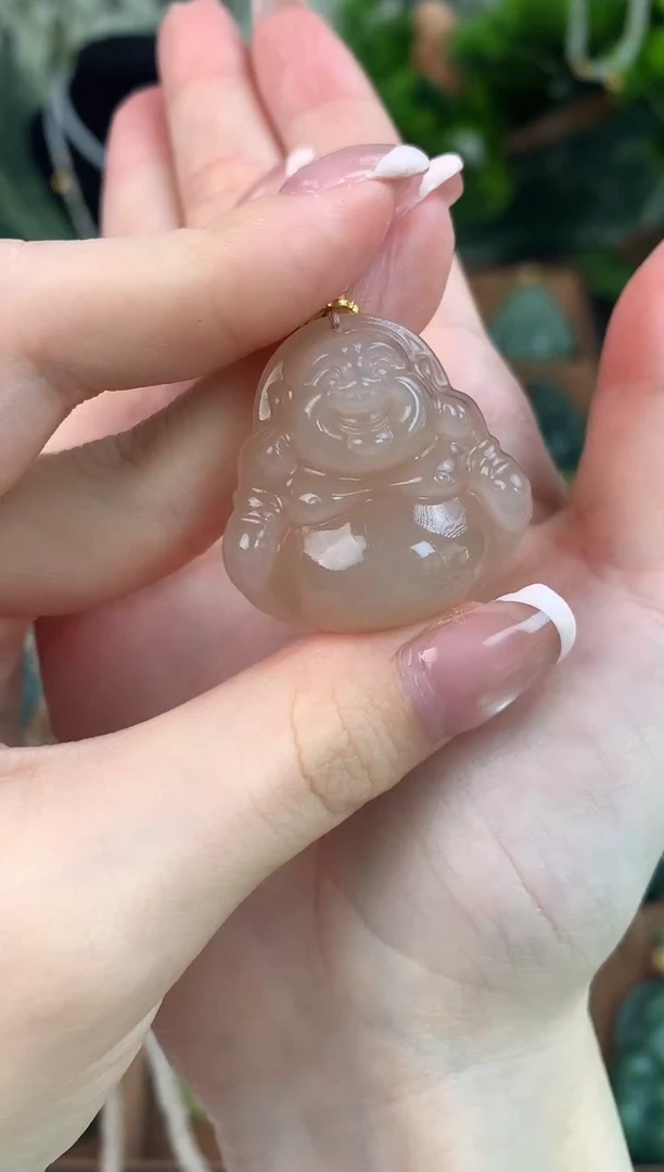 颈饰未镶嵌和田玉吊坠30mm