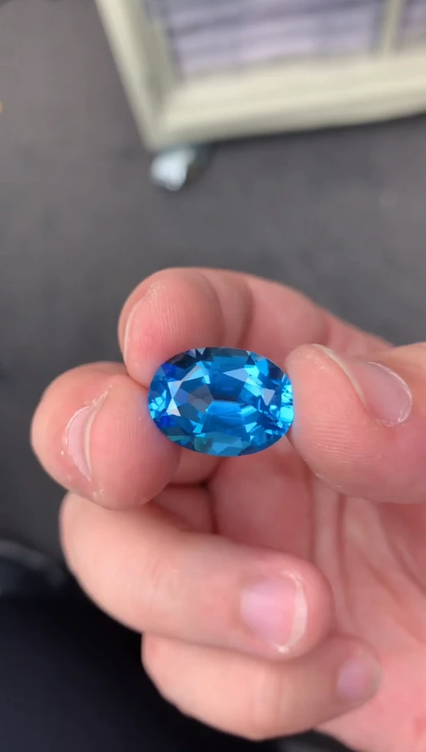 【闪购商品】托帕石裸石未镶嵌15ct托帕