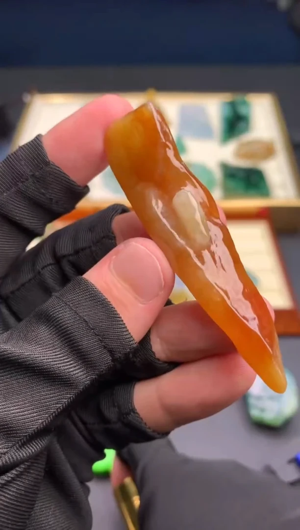 定制翡翠未镶嵌天然翡翠裸石 （含工费）