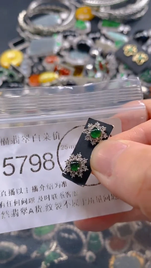 翡翠未镶嵌吊坠(不含链)5798