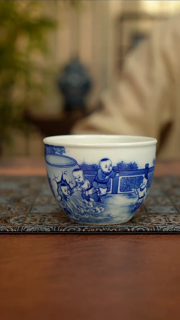 瓷片【千骨】柴窑景德镇手工茶器11111