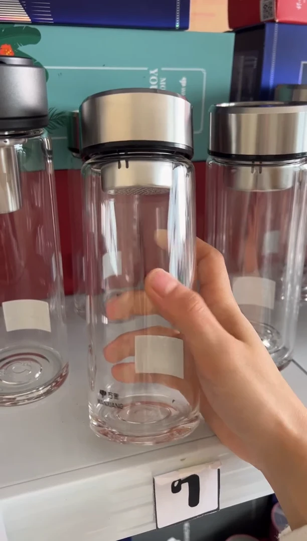 【闪购商品】万象单层420ml高硼硅茶杯