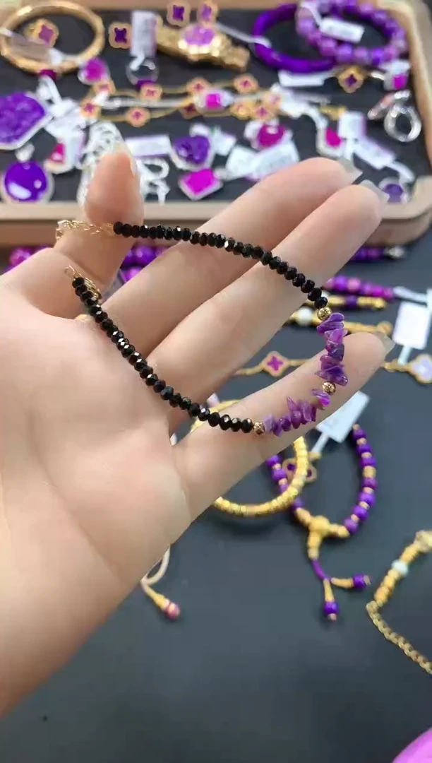 【闪购商品】苏纪石（舒俱来）.银S925镶嵌舒俱来手链