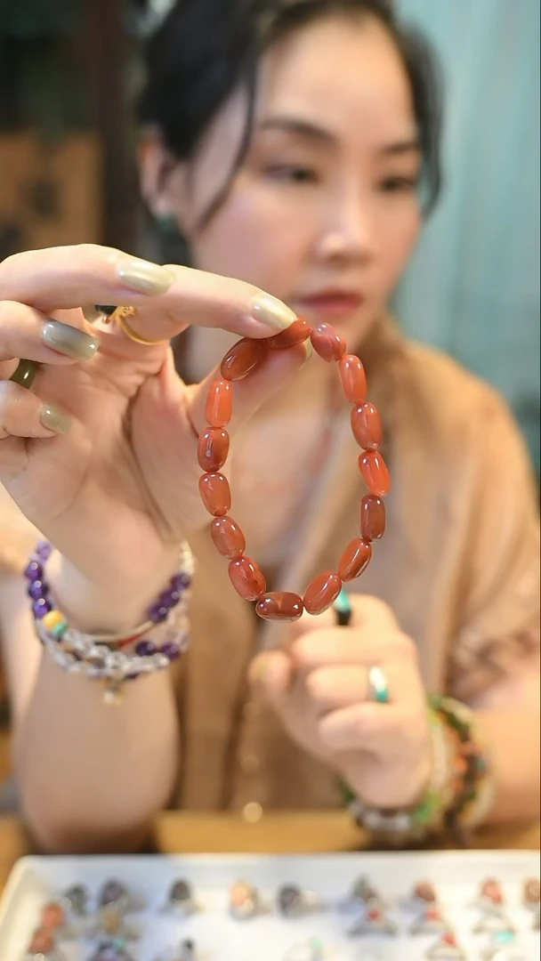 手串未镶嵌南红玛瑙l*！定向 ly！