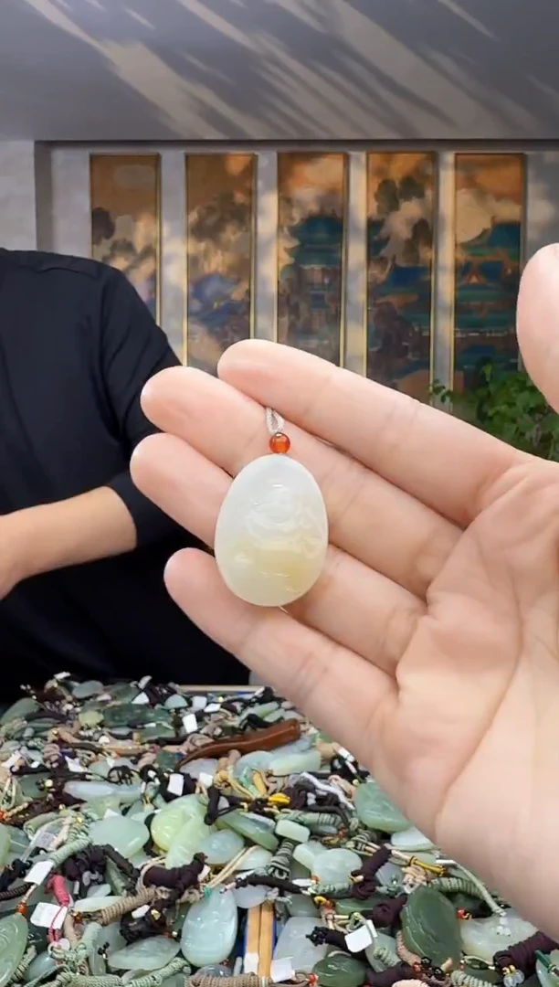 未镶嵌和田玉挂件拍一发一