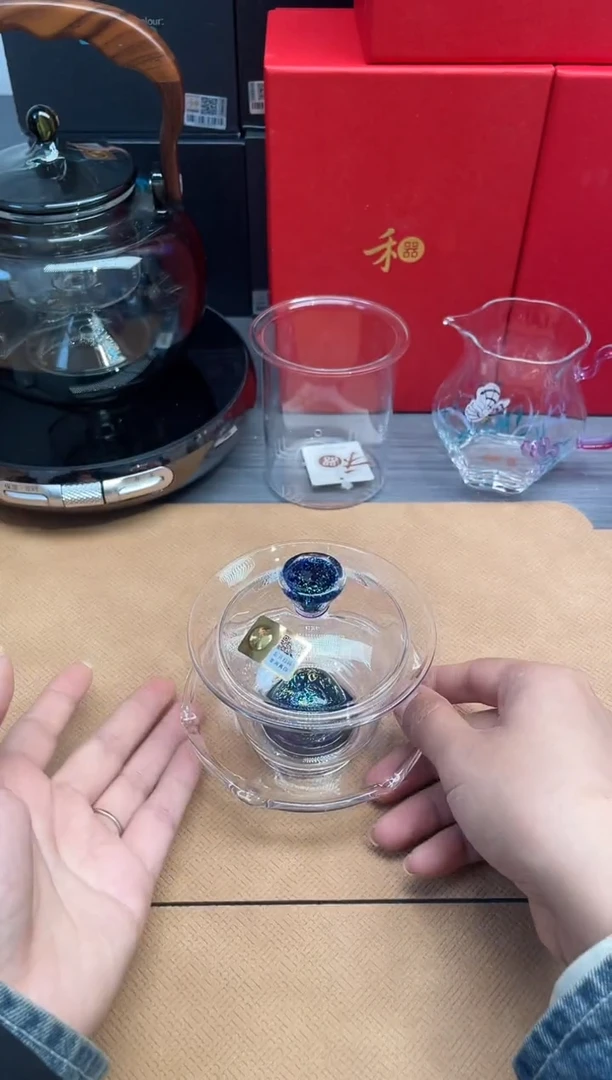 【闪购商品】斑斓/禾荷盖碗，，，