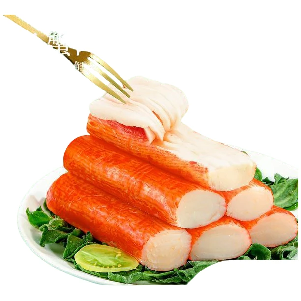LightFoodie模拟蟹腿棒蟹肉蟹棒手撕蟹柳即食零食低脂低卡代餐