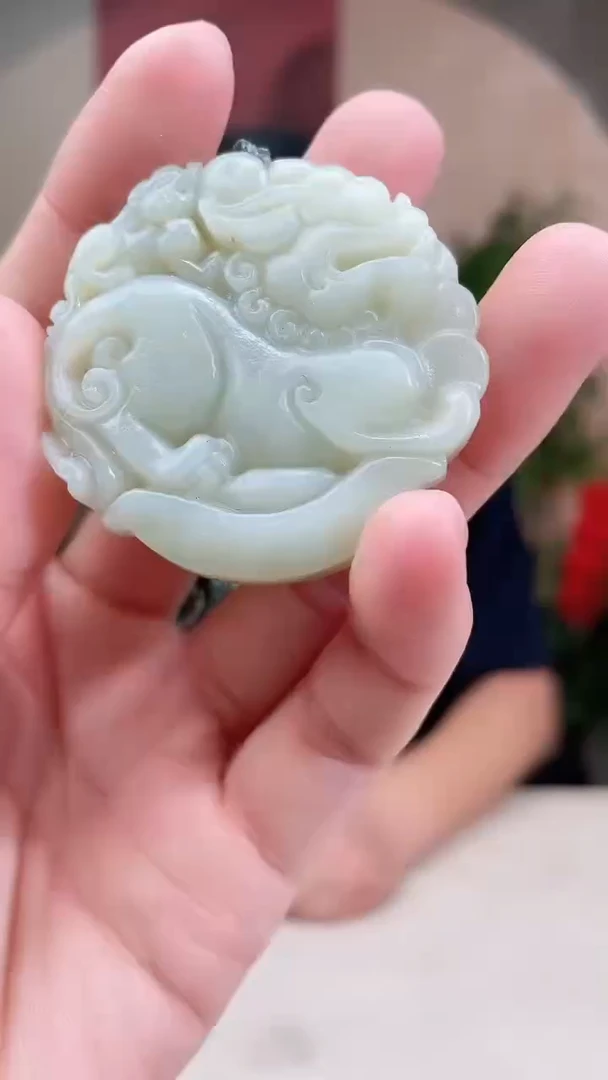 和田玉未镶嵌挂件多样性发货拍一发一