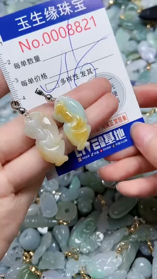 【闪购商品】翡翠颈饰未镶嵌闪购00008821多样性发其一