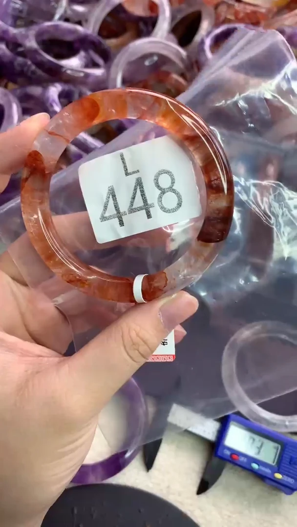 未镶嵌手镯水晶L448-55