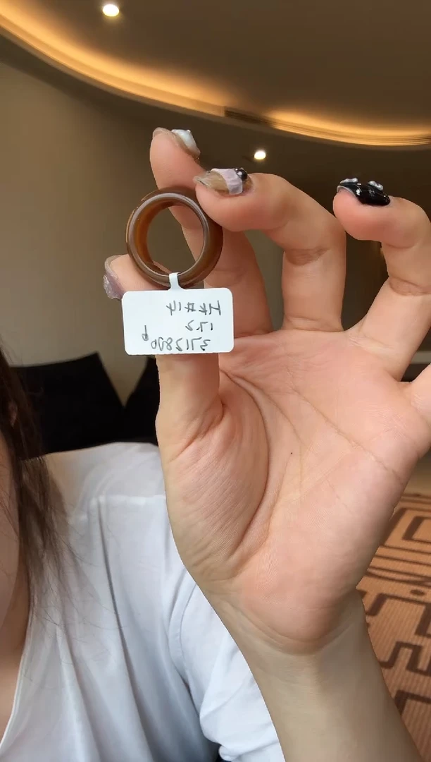 【闪购商品】和田玉戒指未镶嵌14码全糖