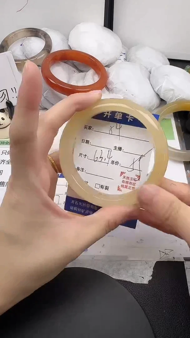 未镶嵌手镯石英质玉54/62-64