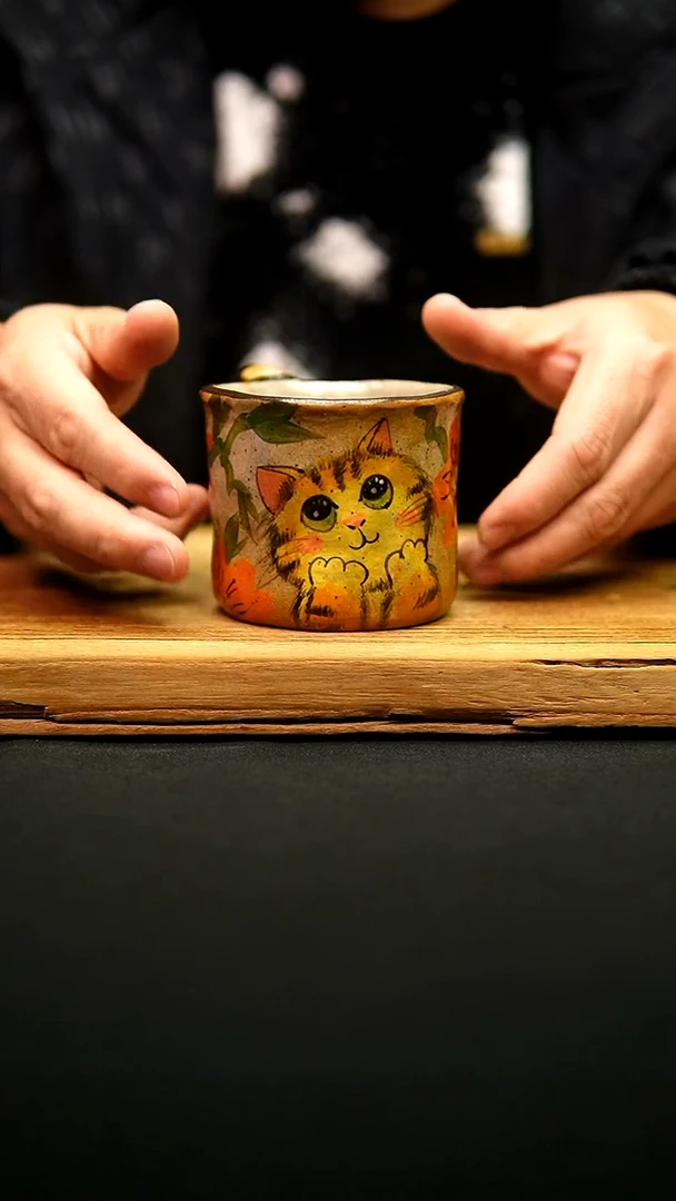 @@陶园瓷舍@@纯手工手绘@高温釉下彩