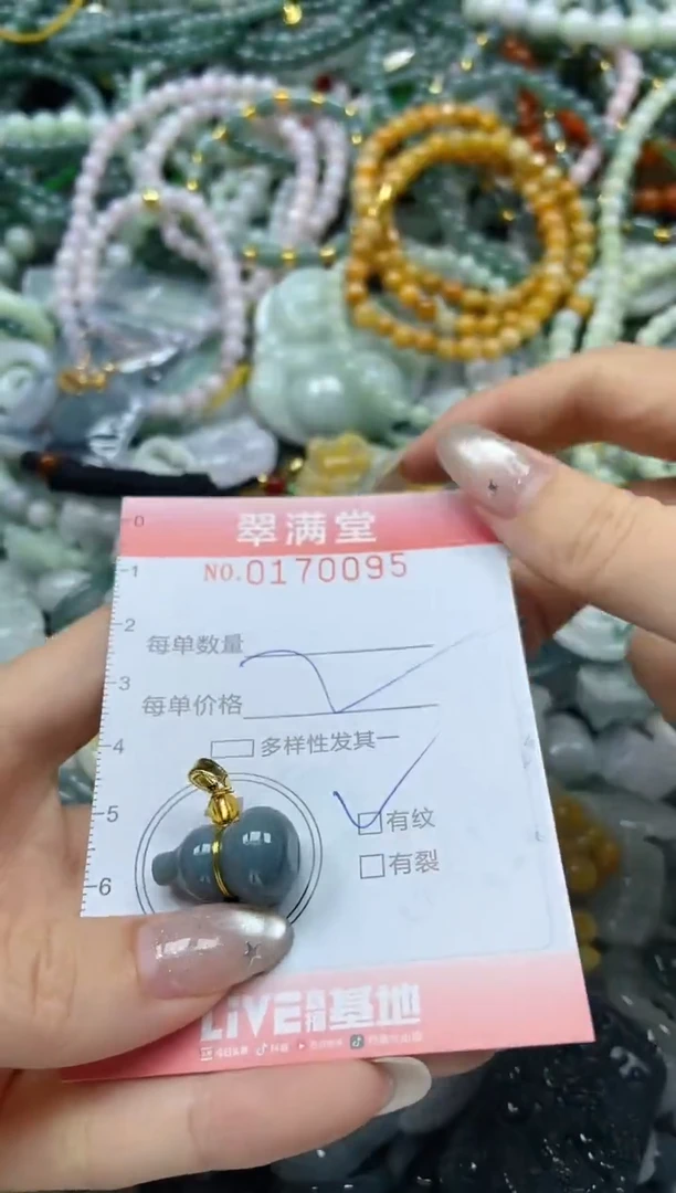 颈饰未镶嵌翡翠闪购0170095